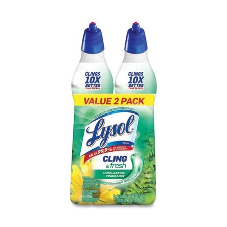 Reckitbenc LYSOL, CLEAN & FRESH TOILET BOWL CLEANER CLING GEL, COUNTRY SCENT, 24OZ, 4PK 98015